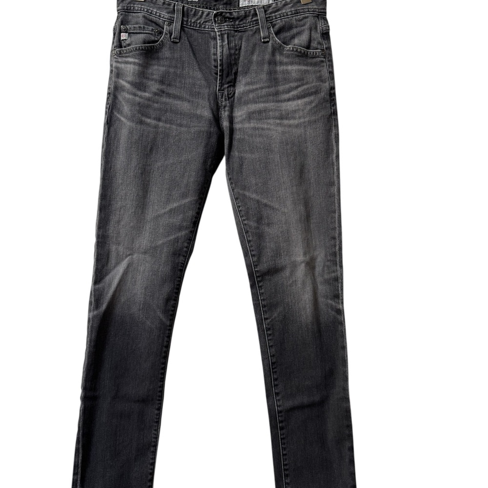 AG Adriano Goldschmied Men's Gray Slim Jeans